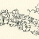 Illustration for article titled Cybernetic Sea Monsters and Flying Houses in Ink and Watercolors